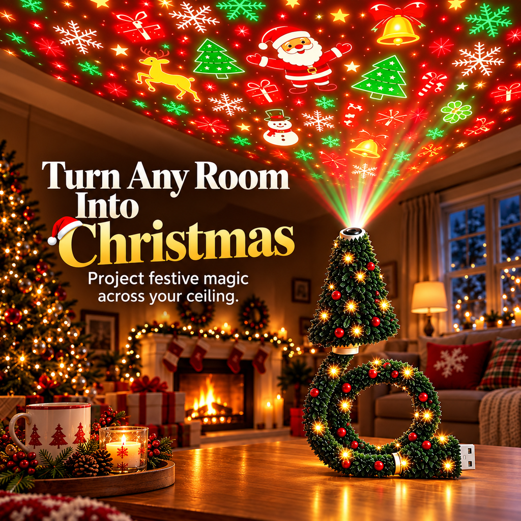 Zappio™ Christmas Projector Light