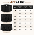 Zappio™ Postpartum 3-Piece Support Belt Set