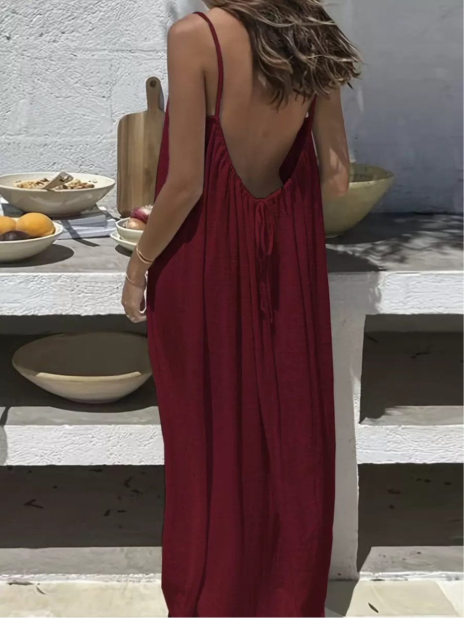 Zappio™ Backless Cami Maxi Dress