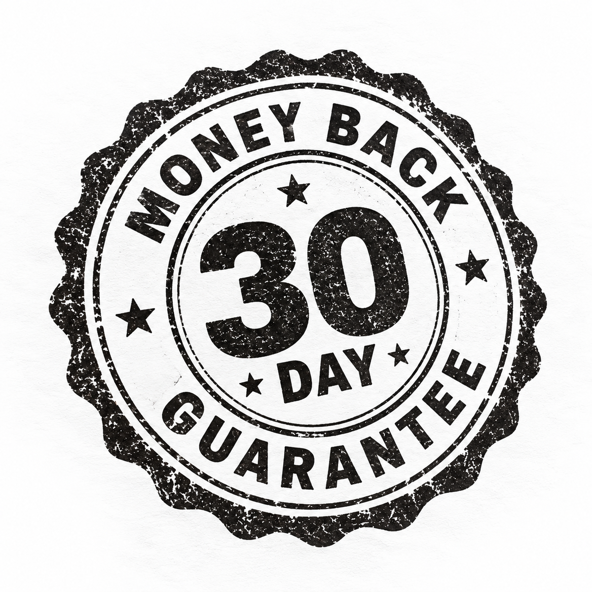 30-day Money Back Guarantee