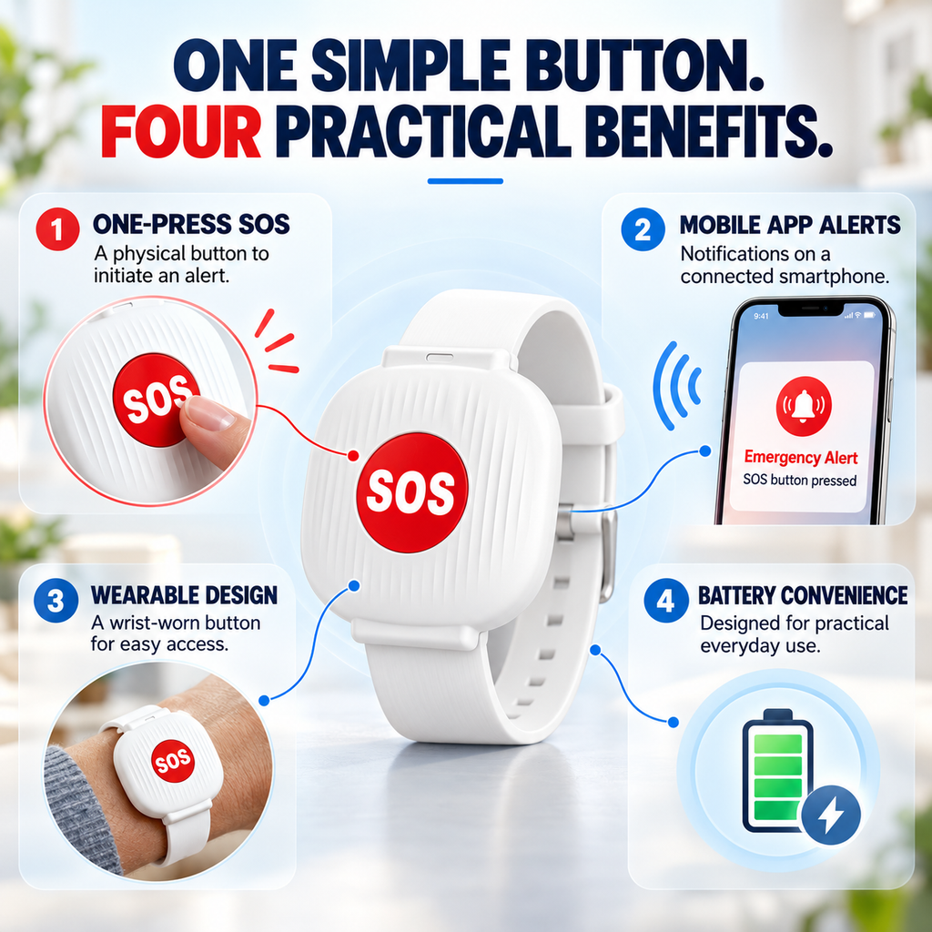 Zappio™ SOS Emergency Wristband