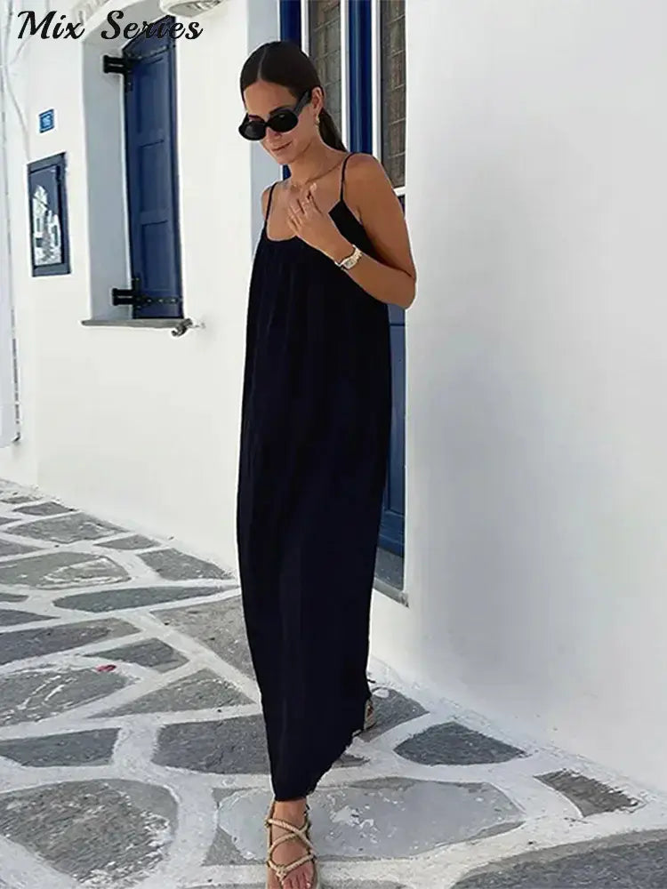 Zappio™ Backless Cami Maxi Dress