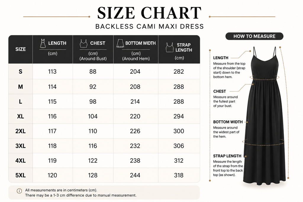 Zappio™ Backless Cami Maxi Dress