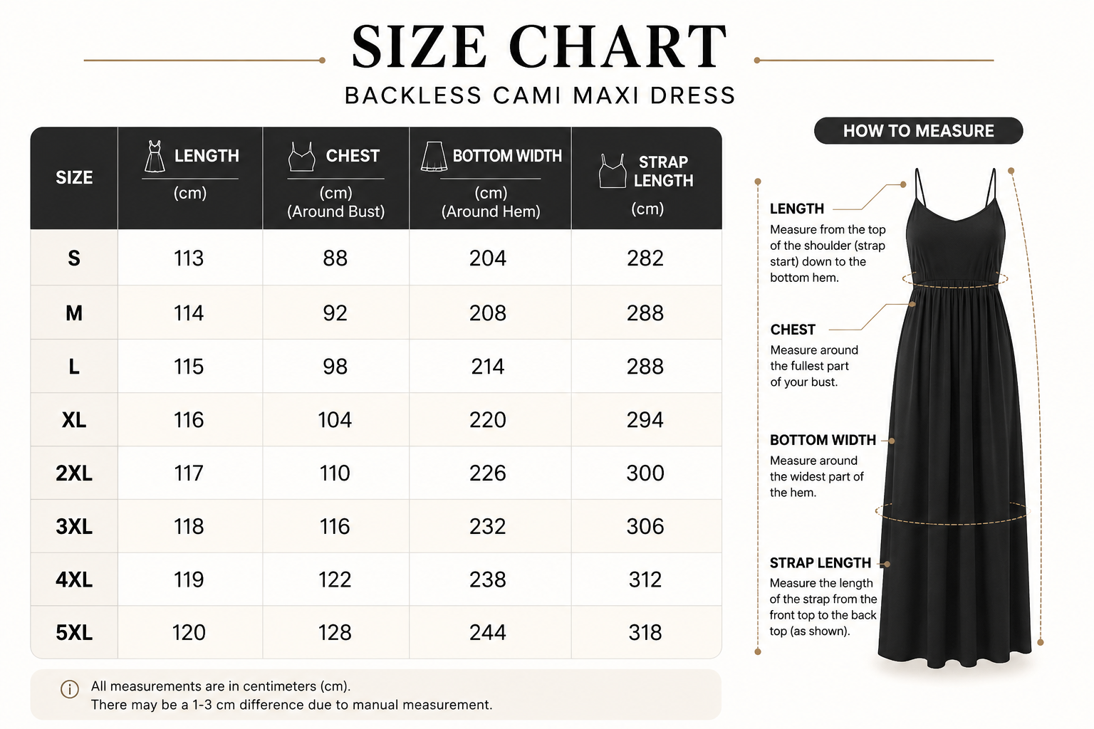 Zappio™ Backless Cami Maxi Dress