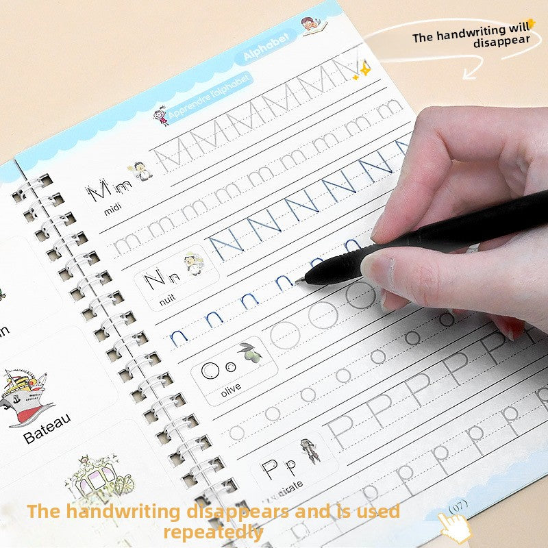 Zappio™ Magic Reusable Handwriting Practice Copybook Set